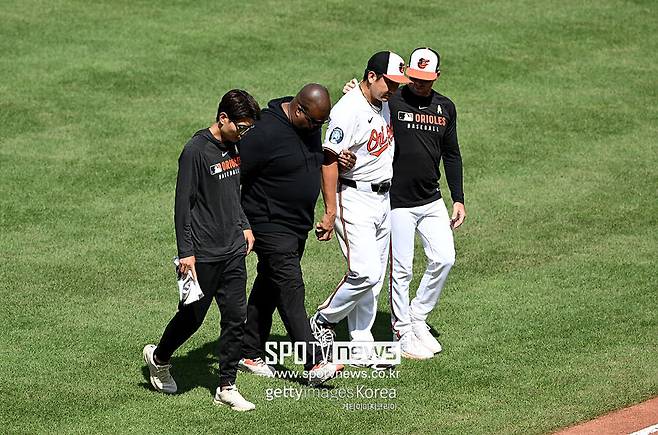 ▲ 스가노 토모유키 부상