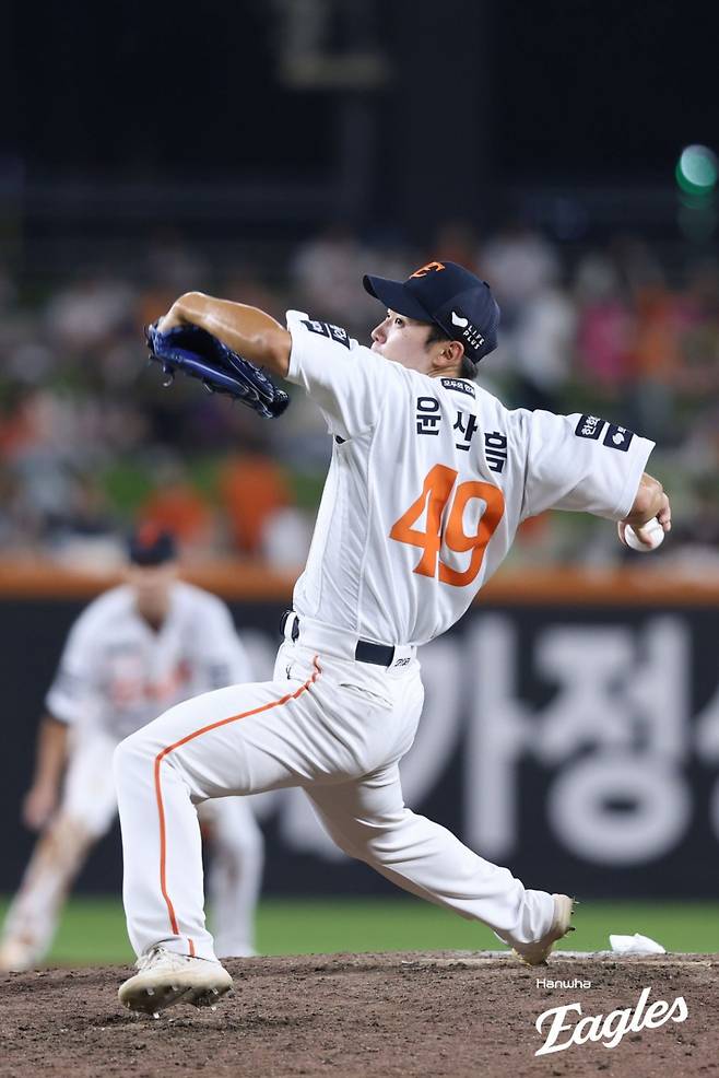 한화 이글스 투수 윤산흠. /사진=한화 이글스 제공