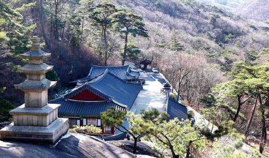 자장암 전경 양산시 제공