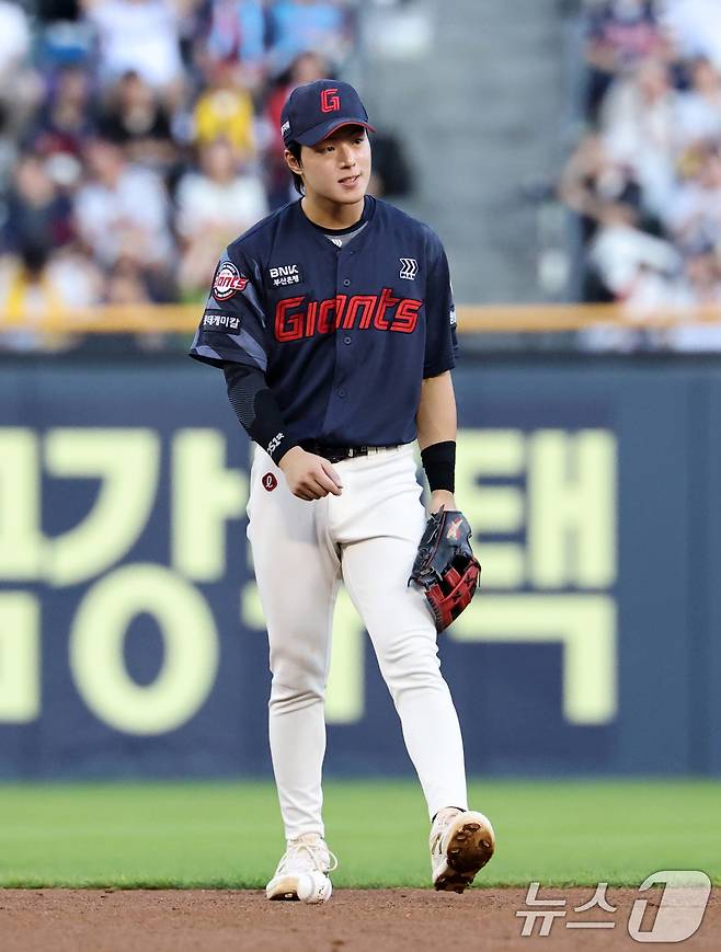 롯데 자이언츠 한태양. 2025.7.20/뉴스1 ⓒ News1 이승배 기자