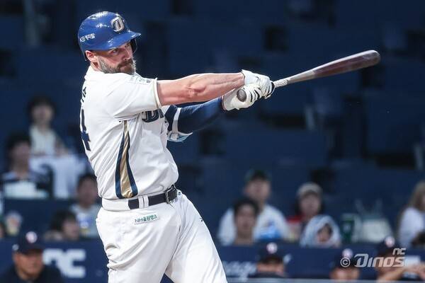 NC 다이노스 외국인 타자 맷 데이비슨. /사진=NC 다이노스