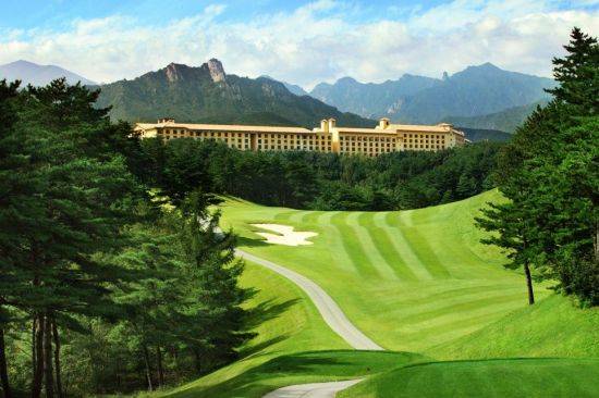 강원도 플라자 설악 전경이다. 엑스골프