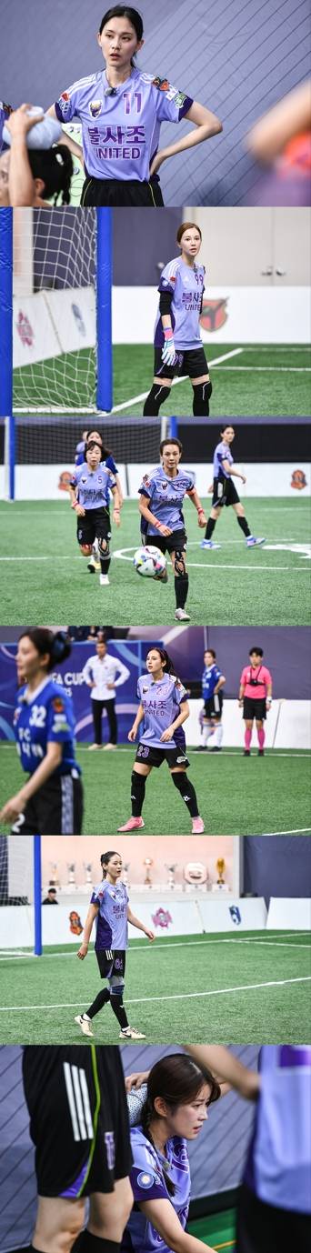 SBS ‘골때리는 그녀들’(골때녀)에서 GIFA(지파)컵 두 번째 경기로 레전드 연합팀 ‘불사조 유나이티드(Utd)’와 김영광 감독이 이끄는 ‘FC불나비’의 맞대결이 공개된다. 육아, 본업, 건강 등의 이유로 잠시 필드를 떠났던 박선영, 아유미, 이영진, 에바, 주명 등 전설의 선수들이 ‘불사조 유나이티드(Utd)’로 뭉쳐 명예 회복에 나선다. ‘절대자’ 박선영은 결승 진출을 선언하며 강한 자신감을 보였고, 2년 만에 복귀한 아유미는 친정팀 ‘FC탑걸’과의 추억을 떠올리며 감격했다. 최진철 감독의 전술과 이영표 해설위원의 극찬을 받은 레전드 팀이 어떤 결과를 만들어낼지 귀추가 주목된다.