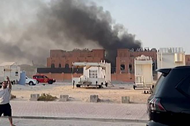 9일 이스라엘이 팔레스타인 무장정파 하마스 요원을 노리고 카타르 도하에 공습을 가했다. 사진=AFP 연합뉴스