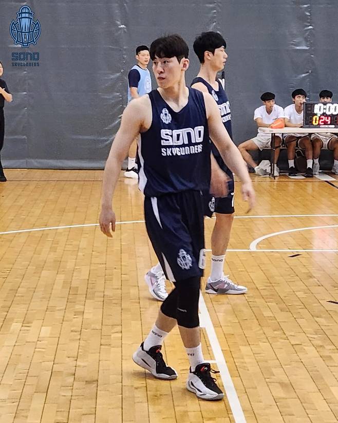 대만 전지 훈련을 소화 중인 소노 이정현. 사진=소노