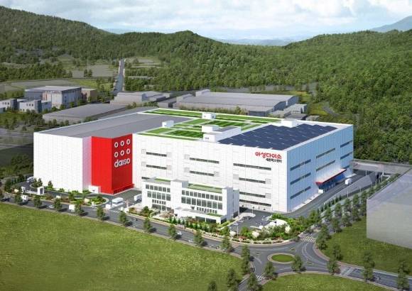 아성다이소가 4500억원 투자를 예고한 세종 대규모 물류센터 조감도. [사진=아성다이소]