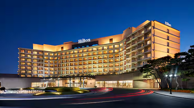 힐튼경주 전경. 힐튼경주 누리집 갈무리