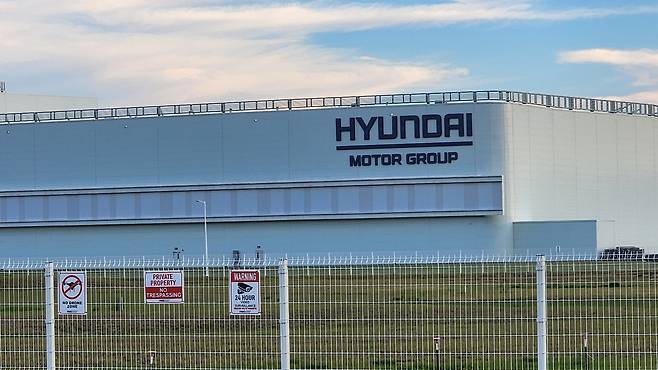 A joint battery factory operated by Hyundai Motor Group and LG Energy Solution in Georgia [KANG TAE-HWA]