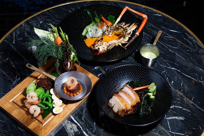 138필라스 방콕의 태국 정통요리 코스 중 ‘The Voyage through Thailand’