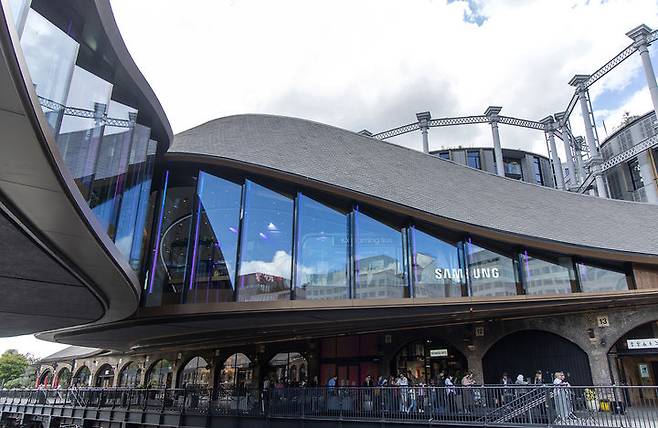 [런던=뉴시스]영국 런던에 위치한 '삼성 킹스크로스' 외경 (사진=삼성전자 제공) photo@newsis.com *재판매 및 DB 금지