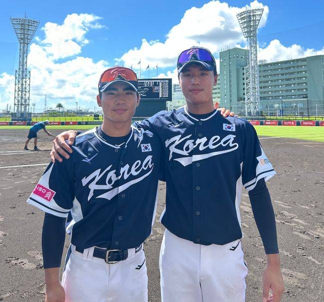 제32회 세계청소년야구선수권대회(18세 이하)에 참가하고 있는 대한민국 대표팀이 남아프리카공화국을 꺾고 대회 예선라운드를 마쳤다. / KBSA