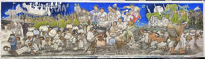 생명평화미술행동 \'피어라! 민들레\'