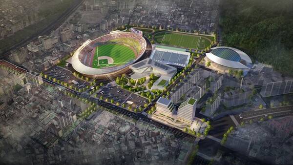 성남시가 공개한 야구장 계획 조감도(사진=성남시)
