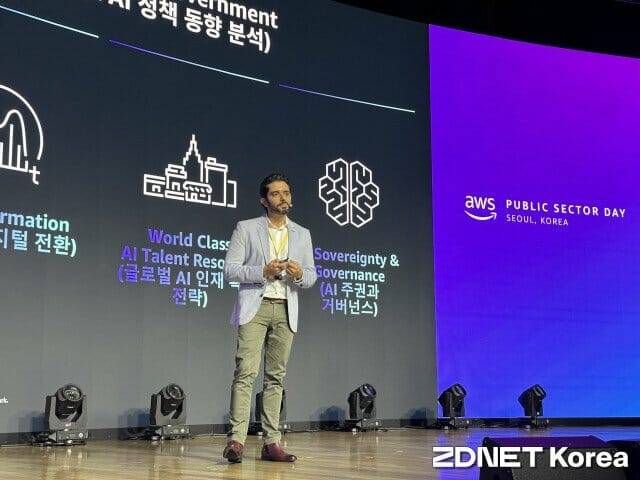 그는 AI 주권을 지키기 위한 핵심 과제도 제시했다.