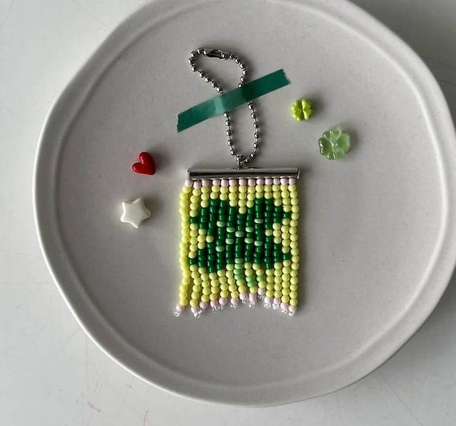 미니 비즈발 키링 DIY 키트