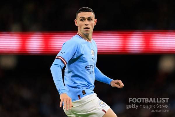 필 포든(맨체스터시티). 게티이미지코리아