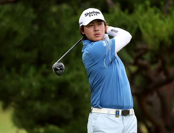 김성현, 배상문, 송영한, 옥태훈, 이태훈, 문도엽, 박상현, 이정환, 김민규, 고군택, 허인회 프로 등이 출전하는 한국프로골프(KPGA) 투어, 아시안투어, 일본프로골프투어(JGTO) 공동 주관의 제41회 신한동해오픈. 사진은 김성현 프로의 모습이다. 사진제공=KPGA