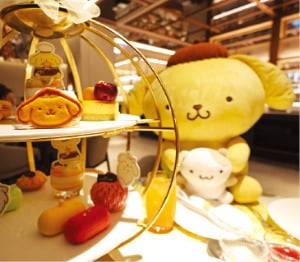 ③ 롯데호텔월드의 ‘폼폼푸린’ 캐릭터 콘셉트의 애프터눈티.  고윤상 기자