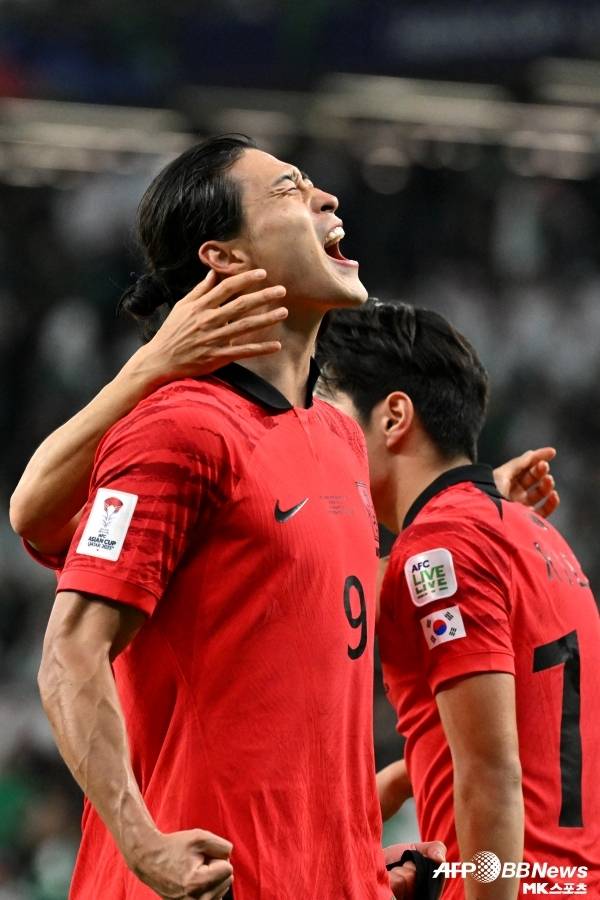 조규성. 사진(알 라이얀 카타르)=AFPBBNews=News1