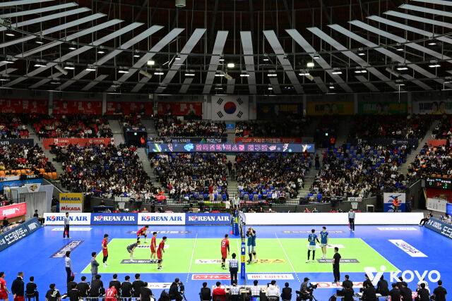 새로운 남자부 개막전 장소가 될 전망인 수원체육관./KOVO