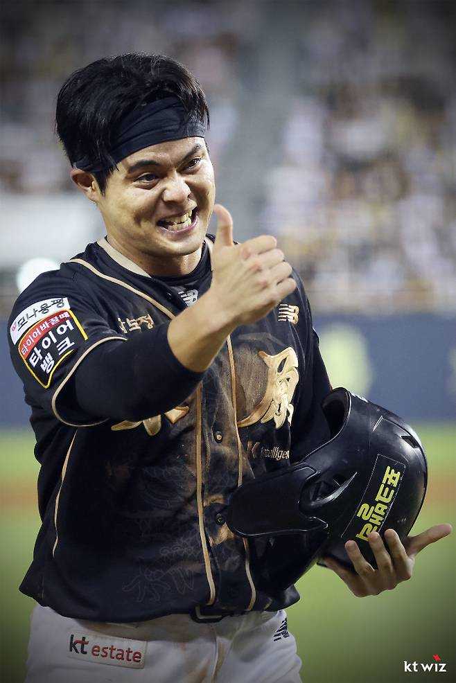 결승타의 주인공 권동진. kt 위즈