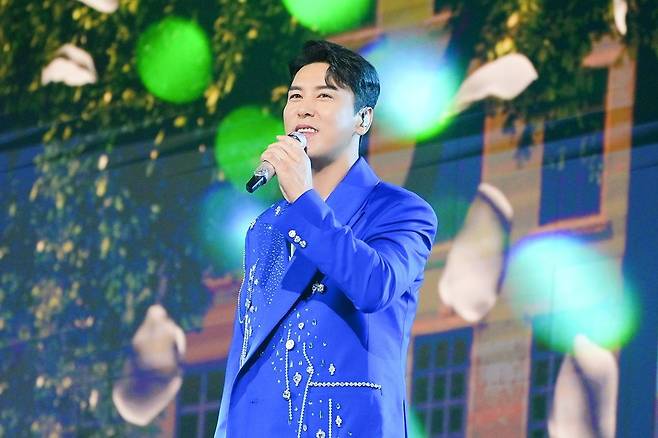 트롯뮤직어워즈 수상 장면