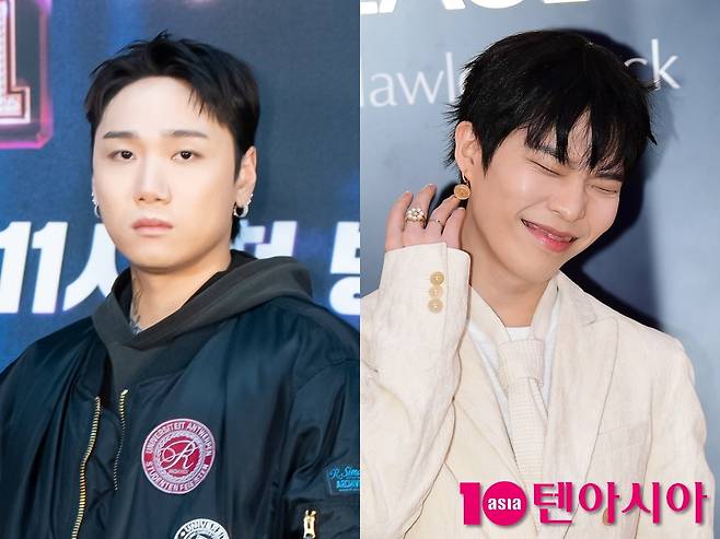 래퍼 저스디스, 듀오 악뮤 이찬혁/사진=텐아시아 사진DB