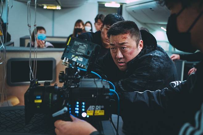 '범죄도시4' 촬영현장 ⓒ에이비오엔터테인먼트