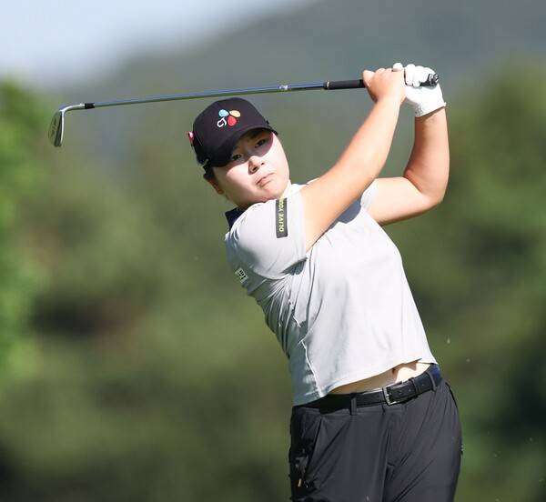 2025년 한국여자프로골프(KLPGA) 투어 OK저축은행 읏맨 오픈에 출전하는 홍정민 프로. 사진제공=KLPGA