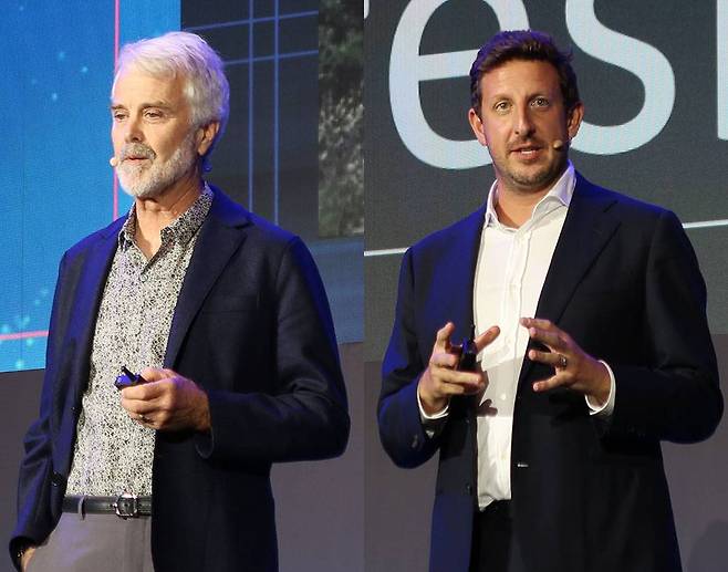 마틴 에버하드 테슬라 공동창업자(좌), 잭 캐스 전 오픈AI 상업화전략 총괄 / 출처=IT동아