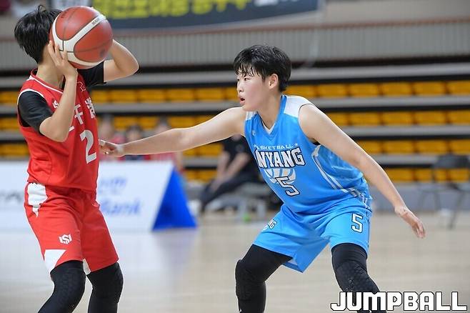 ▲온양여중 홍지아