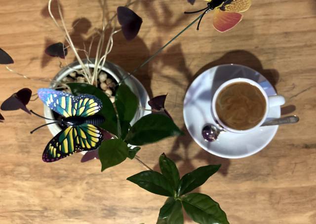 ▲ 롱블랙 커피