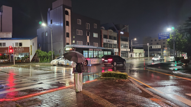 ▲ 극한 가뭄에 시달리고 있는 강릉에 12일 늦은 밤부터 비가 내리기 시작했다.