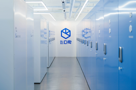 (사진=세컨신드롬) 국내 1위 공유창고(셀프스토리지) 서비스 <미니창고 다락> 지점 내부