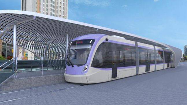 위례선을 운행하는 트램 차량  [서울시 제공]