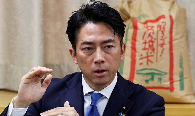 고이즈미 신지로 일본 농림수산상. 로이터연합뉴스