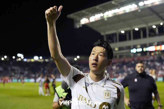 로스앤젤레스(LA)FC 손흥민. /AFPBBNews=뉴스1