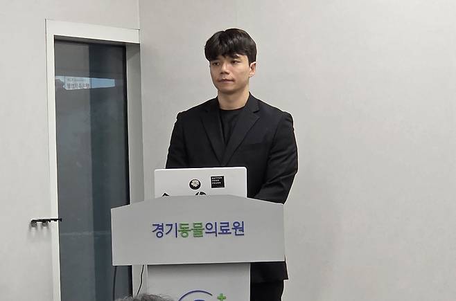 조영욱 중환자내과·투석센터장은 '혈액투석의 원리와 적용증'을 주제로 강연에 나섰다. ⓒ 뉴스1 한송아 기자