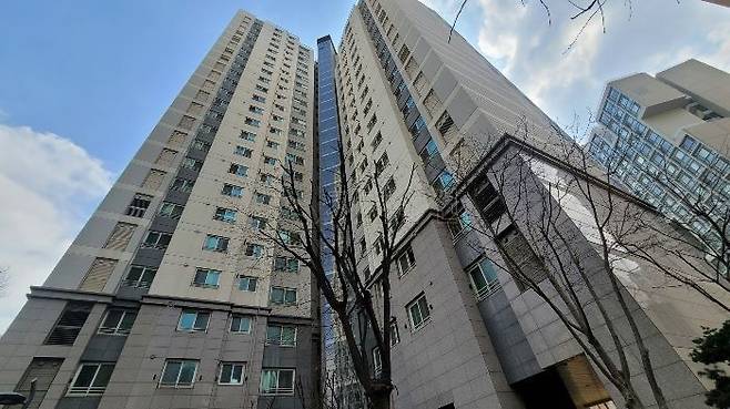 서울 성동구 하왕십리동의 센트라스. 지지옥션.