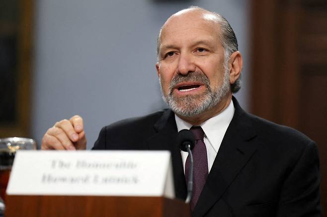 하워드 러트닉 미국 상무장관. /로이터 연합뉴스