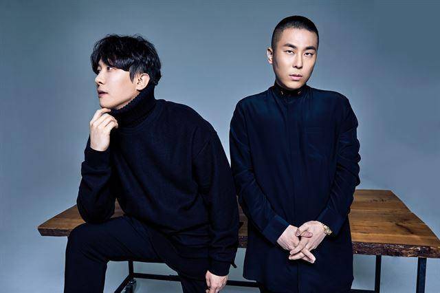 블랙아이드필승의 최규성(왼쪽)과 라도가 각자의 길을 걷게 됐다. 블랙아이드필승 제공