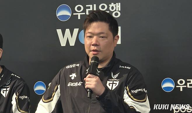 김정수 젠지 감독. 김영건 기자