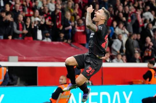 골 넣고 기뻐하는 그리말도. 사진[AP=연합뉴스]