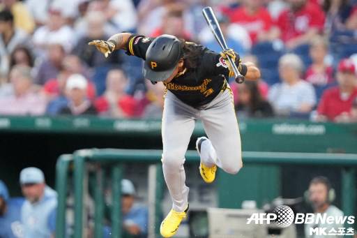 배지환은 이날 운이 따르지 않았다. 사진(美 워싱턴DC)=ⓒAFPBBNews = News1