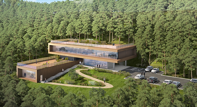 서울시가 연천군에 추진중인 반려견 추모공원 조감도. [서울시 제공]