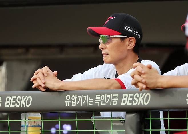 염경엽 LG 감독. 연합뉴스