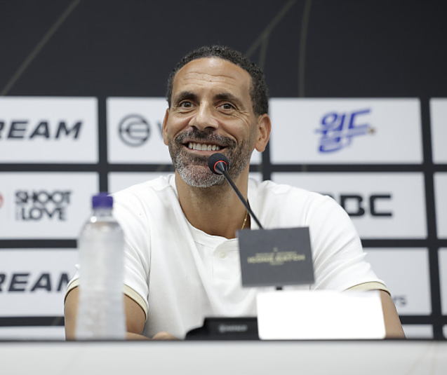 리오 퍼디난드가 13일, 2025 아이콘 매치 기자회견에 참석했다. FA포토