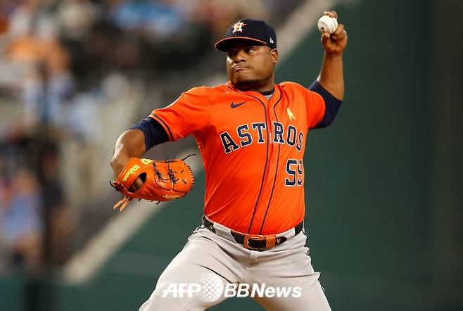 휴스턴 애스트로스 선발 투수 프램버 발데스. /AFPBBNews=뉴스1