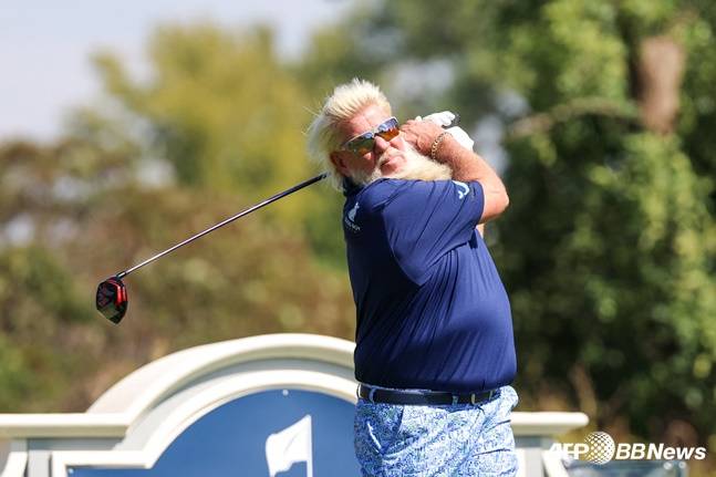 댈리가 티샷을 날리고 있다. /AFPBBNews=뉴스1