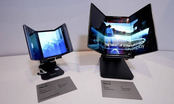 삼성디스플레이가 공개한 갤럭시 트라이폴드 이미지./삼성디스플레이